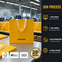 Sacs de courses en papier biodégradables et recyclables, poignées en corde de coton, logo personnalisé imprimé pour boutique de vêtements