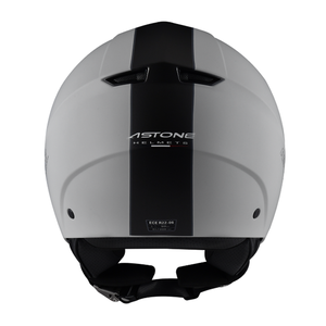 Casque de moto ASTONE HELMETS, nouveau design, matériau ABS, unisexe, gris mat, casque ouvert - Product Image 5