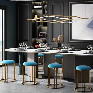 Modern Dining Chair Luxury <strong>Stool</strong> Brackets Desks Iron Leisure Desk Bedside <strong>Stool</strong> Tables Makeup for Living Room <strong>Office</strong> - Product Image 3