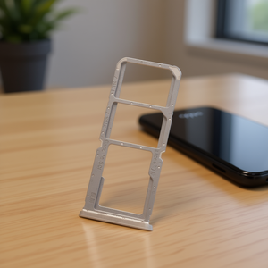 Tiroir pour carte SIM Micro SD pour Oppo A54s Argent - Product Image 3