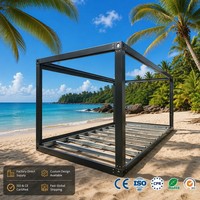 Casa Contenedor Desmontable YT de Estructura de Acero Económica para Pequeños Hogares, Hoteles, Garajes y Cobertizos a Precios de Mayoreo