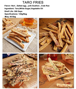 Ben chiêng E Le nóng bán nướng khô khoai môn giòn Gậy nhiều hương vị hộp đóng gói bán buôn - Product Image 6