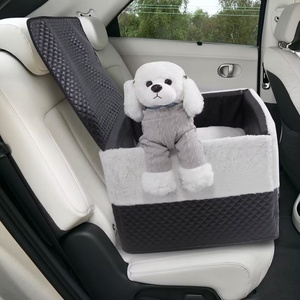 Kunden spezifisches Logo <span class=keywords><strong>Dog</strong></span> Booster Autos itz Tragbares Haustier bett mit angebautem Schatten Trage tasche Einfache Aufbewahrung für kleine Katzen und Hunde - Product Image 1