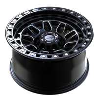 KIPARDO – nouveau design 17x9 adapté 6x139.7 décalage-12 à 12 6x114.3 17 pouces 6 trous 4x4 roues tout-terrain en alliage d'aluminium