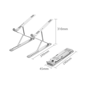Ноутбук из алюминиевого сплава подставка/Подставка для планшетного ПК Портативная Складная регулируемая