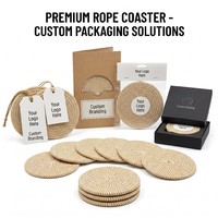 Sous-plat rond en coton naturel tressé, motif dentelle décoratif, résistant à la chaleur, pour cuisine et table de salle à manger style ferme