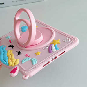 2025 nouveautés dessin animé <span class=keywords><strong>licorne</strong></span> Design 360 rotatif tablette couvre étuis pour 10.5 pouces 10.9 pouces 11 pouces support pratique - Product Image 5