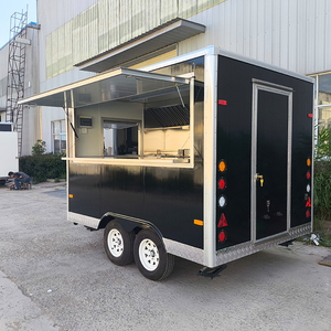 Etodevice Multifunctional Mobile Fast Food Cart With Frozen Yogurt <b>Machine</b> - Product Image 3
