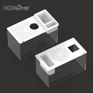 NOMOY PET 고투명 플라스틱 소형 데스크탑 어항 수족관 - Product Image 2
