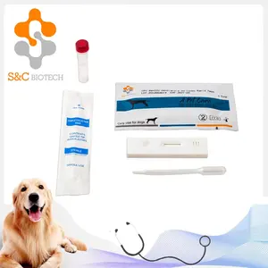 Hohe Genauigkeit Haustier Diagnostik-Schnelltest-Kits/ Tiefwellen-Test-Kit/ Schnelltest-Kit für Hunde