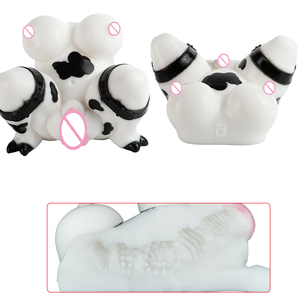 Muqi Moya Sweet Cow, Masturbador Masculino con Diseño de Criatura de Fantasía, Canal Único, Silicona, Sensación Realista, Juguete Sexual para Adultos para Hombres Mayores de 18 Años - Product Image 1