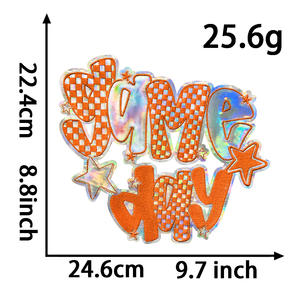 Patch brodé thermocollant en chenille personnalisé avec logo reptile, style polo, pour vêtements - Product Image 6