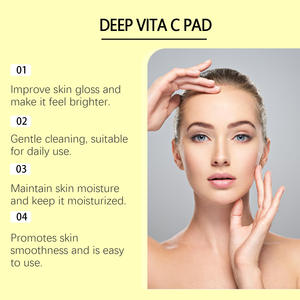 Almohadillas Faciales con Vitamina C Natural para una Piel Radiante, Crema Facial de Limpieza Profunda, Apta para Mujeres - Product Image 5
