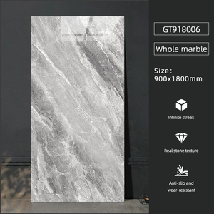 Piastrelle in gres porcellanato in pietra di marmo 900x1800mm a buon mercato produttore Foshan fogli di spessore per interni - Product Image 2