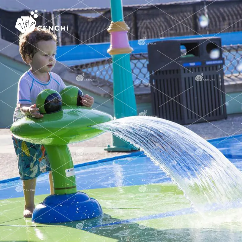 Cenchi Zomer Bivak Aqua Park Camping Waterspeeltuin Spray Pad Waden Zwembad Water Play Sprinkler Kenmerken Attracties