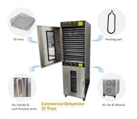 Plateau en maille d'acier inoxydable pour déshydrateur alimentaire électrique ST-32, pièces de rechange SS304, machine à sécher les fruits