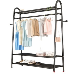 Perchero de pie para dormitorio, tendedero plegable para interior, tendedero sencillo para balcón - Product Image 5