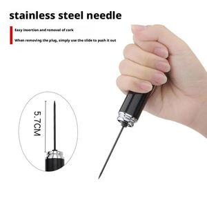 Cadeaux pour les amateurs de vin Mini tire-bouchon à pompe à air personnalisé Décapsuleur pneumatique pour bouteille de bière ou de vin avec coupe-capsule - Product Image 5