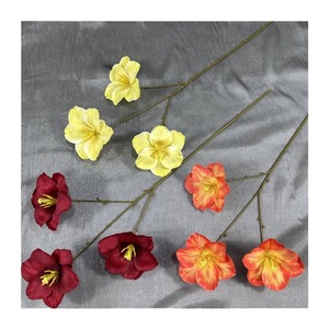 Fleurs artificielles en soie de lys, directement de l'usine, pour décoration de mariage et de maison - Product Image 5