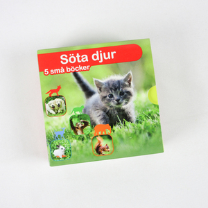 Chat personnalisé coloré Livre imprimé en papier couché à couverture rigide pour enfants Ensemble pour l'éducation <span class=keywords><strong>des</strong></span> enfants - Product Image 1
