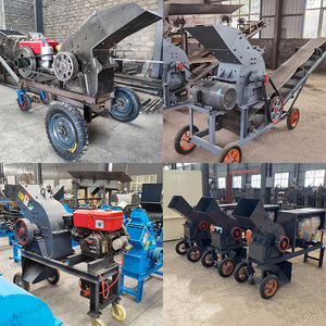 Mesin Diesel portabel kecil penghancur batu gerak rahang penghancur dengan layar Harga bagus 400*600 penghancur palu seluler - Product Image 5