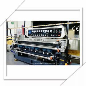 Machine à chanfreiner les bords de verre SANKEN en promotion, contrôle PLC, moteur longue durée de vie, 220V/380V, fabrication de miroirs, certifiée CE - Product Image 2