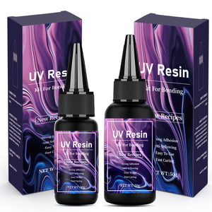 Resina UV de alta transparencia de 30g de curado rápido, kit de resina UV de unión fuerte para vidrio/acrílico/cerámica - Product Image 1