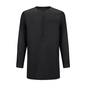 Costume <span class=keywords><strong>Homme</strong></span> Personnalisé ou avec Logo ODM, <span class=keywords><strong>Style</strong></span> Africain Décontracté, Ensemble 2 Pièces Respirant (Haut <span class=keywords><strong>et</strong></span> <span class=keywords><strong>Pantalon</strong></span>), Vêtements Musulmans - Product Image 5