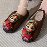 Pantuflas Personalizadas con Foto, 1 Pieza, Pantuflas de Felpa Personalizadas, Producción Rápida en 3 Días, Dropshipping, MOQ Bajo, Regalos de Marca Privada