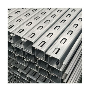 Acier C galvanisé à chaud sur mesure, pleine longueur, haute résistance, pour système de montage au sol de ferme solaire utilitaire de grande échelle - Product Image 5
