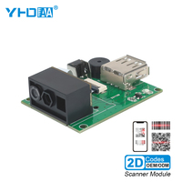 YHDAA Lecteur de codes-barres 2D miniature intégré de haute qualité, lecteur de code QR, module de scanner à montage fixe