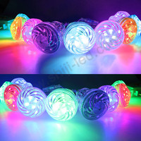 Cabochon LED 60mm 18 LED 24V RGB IP67 PC Lumière ponctuelle paysagère Lumière pixelisée pour l'amusement