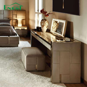 <span class=keywords><strong>Lit</strong></span> king-size moderne et luxueux avec tête de <span class=keywords><strong>lit</strong></span> en cuir véritable, cadre en bois massif, couleur personnalisée, ensemble de meubles de chambre à coucher - Product Image 4