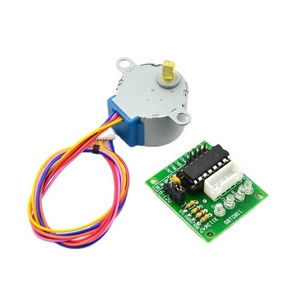 มอเตอร์สเต็ปเปอร์แบบมีเกียร์ 28BYJ-48 5V มอเตอร์สเต็ปเปอร์ บอร์ดไดรเวอร์ ULN2003 - Product Image 1