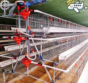 Système de cage à poussins superposée durable pour l'élevage de poussins, équipement d'élevage avicole - Product Image 1