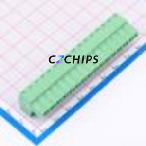 DB2EK-5.0-16P-GN-S Plug-in Terminal Block P=5mm Connector ( Connector Type: Male Plug )( Construction: 1x16P )( Pitch: 5mm ) - Product Image 2