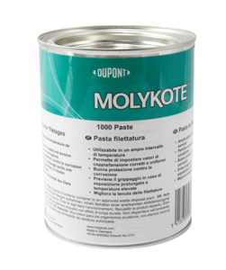 Molykote 1000 Pâte Graisse de lubrification 1kg Lubrifiant solide pour <span class=keywords><strong>joint</strong></span> métallique boulonné Filetage anti-grippage - Product Image 1