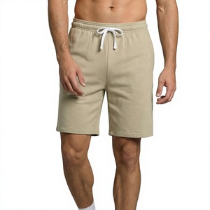 Shorts élégants pour hommes en coton molletonné, légers, confortables, décontractés, pour le sport, le streetwear, la gym et la course à pied. - Product Image 3