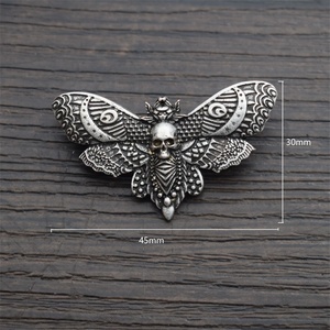 เข็มกลัดรูปสัตว์และแมลง,เข็มกลัด<span class=keywords><strong>ผีเสื้อ</strong></span><span class=keywords><strong>เหยี่ยว</strong></span>มอดหัวที่ตายแล้วเครื่องประดับคาถา - Product Image 5