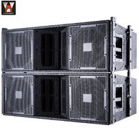 Grosir Pabrik Audio profesional panggung VT4888 Dual 12 Inch pasif 3 Way Line Array kotak pengeras suara untuk acara besar