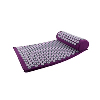 Tapis d'acupression et oreiller Shakti thérapie acupression pied acupression soulage le Stress dos douleur corporelle tapis à pointes