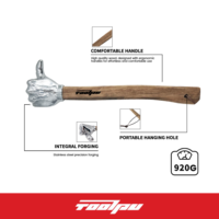 Marteau de percussion de haute qualité de 36 cm