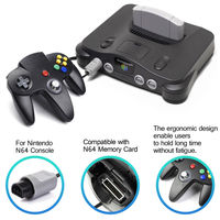 Ancienne manette filaire, contrôleur, joystick, accessoires de manette de jeu pour Super Nintendo 64 N64, console de jeu originale
