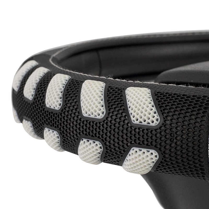 Audly Luxury 4-Spoke Silicon Steering Wheel Cover | Universal Fit | High-Quality Car Interior Access