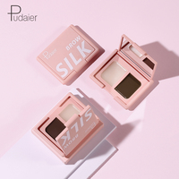 Maquillage des sourcils coiffant de marque privée kit longue durée 3 couleurs savon pour sourcils logo personnalisé cosmétiques OEM