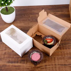 2 X 12 20X13 Countainer Rustic Oriental Angel Surprise Dome Black Custom Pastry Takeaway Box Cake Packaging Box