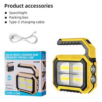 Lampe de Travail à Led Portable Led avec Lampe de Travail Magnétique Pliable Rechargeable Led