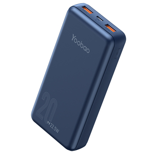 <span class=keywords><strong>YOOBAO</strong></span> แบตสำรองพกพา รุ่น 2DQ ความจุ 20000mAh ชาร์จเร็ว ขายดี - Product Image 1