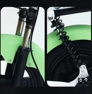 Bicicleta eléctrica urbana de 350W, batería de 48V y 12Ah, bicicleta eléctrica ligera para adultos para desplazamientos urbanos, para uso diario - Product Image 6