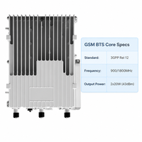 Estación Base GSM para Exteriores 3GPP Rel 12, 2x20W, 900/1800MHz, Doble Banda, BTS, 5000 Erlangs, Alta Capacidad, Preparada para LTE NB-IoT